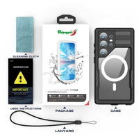 Redpepper Dot+ IP68 Waterproof Case with Magnetic Ring for Samsung Galaxy
