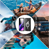 Redpepper Dot+ IP68 Waterproof Case with Magnetic Ring for Samsung Galaxy
