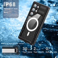 Redpepper Dot+ IP68 Waterproof Case with Magnetic Ring for Samsung Galaxy
