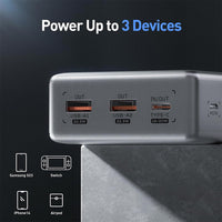 MOVE SPEED Large Capacity Power Bank 20000mAh 22.5W (YSPBE20)-Silver
