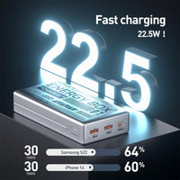 MOVE SPEED Large Capacity Power Bank 20000mAh 22.5W (YSPBE20)-Silver
