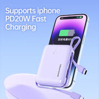 MOVE SPEED YSPBQ10Plus Portable Charger Mini Cute Power Bank 10000mAh 22.5W (CCC Certified)
