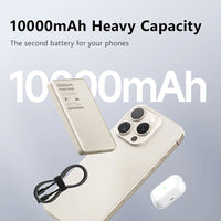 MOVE SPEED S10 Ultra-thin Titanium Magnetic Power Bank 10000mAh PD20W (YSPBS10)
