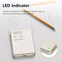 MOVE SPEED S10 Ultra-thin Titanium Magnetic Power Bank 10000mAh PD20W (YSPBS10)
