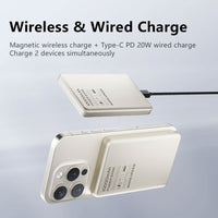 MOVE SPEED S10 Ultra-thin Titanium Magnetic Power Bank 10000mAh PD20W (YSPBS10)

