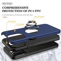 Magnetic Ring Holder Shockproof Cover Case
