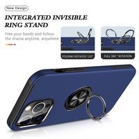 Magnetic Ring Holder Shockproof Cover Case
