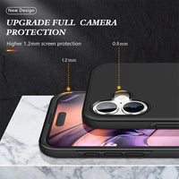 Magnetic Ring Holder Shockproof Cover Case for iPhone 16
