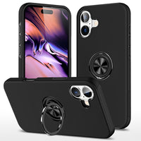 Magnetic Ring Holder Shockproof Cover Case for iPhone 16
