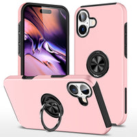 Magnetic Ring Holder Shockproof Cover Case for iPhone 16
