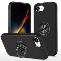 Magnetic Ring Holder Shockproof Cover Case for iPhone 16E
