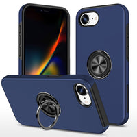 Magnetic Ring Holder Shockproof Cover Case for iPhone 16E
