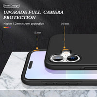 iPhone 17 Magnetic Ring Holder Shockproof Case Cover

