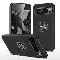 Magnetic Ring Holder Shockproof Cover Case for Google Pixel 9 / 9 Pro
