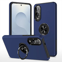 Magnetic Ring Holder Shockproof Cover Case for Samsung Galaxy S25 Edge
