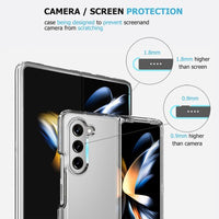 UTIA Ultimate Shockproof Case Cover for Samsung Galaxy Z Fold5-Transparent
