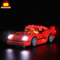 Brick Shine Light Kit for  LEGO® Ferrari F40 Competizione 75890
