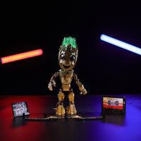 Brick Shine -  Light kit for LEGO® I am Groot 76217
