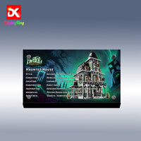 Display King - Acrylic Display plaque for LEGO 10228 Monster Fighters Haunted House
