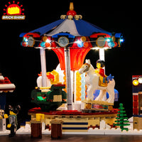 Brick Shine Light Kit for LEGO® Winter Village Market 10235
