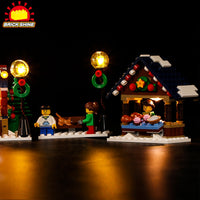 Brick Shine Light Kit for LEGO® Winter Village Market 10235
