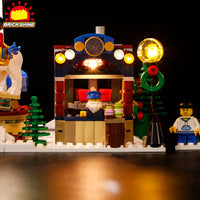 Brick Shine Light Kit for LEGO® Winter Village Market 10235
