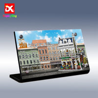 Display King - Acrylic Display plaque for LEGO Parisian Restaurant 10243
