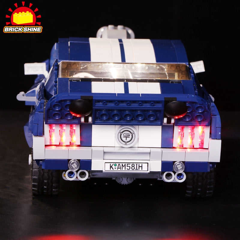 Brick Shine Light Kit for LEGO® Ford Mustang 1960 Model 10265