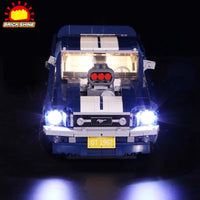 Brick Shine Light Kit for LEGO® Ford Mustang 1960 Model 10265
