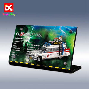 Display King - Display plaque for LEGO Ghostbusters™ ECTO-1 10274