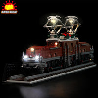 Brick Shine Light Kit for LEGO® Crocodile Locomotive 10277
