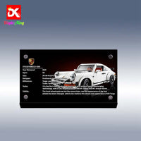 Display King - Display plaque for LEGO Porsche 911 10295