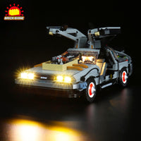 Brick Shine - Light kit for LEGO® Back to the Future Time Machine 10300
