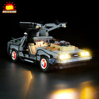 Brick Shine - Light kit for LEGO® Back to the Future Time Machine 10300
