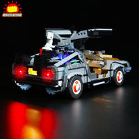 Brick Shine - Light kit for LEGO® Back to the Future Time Machine 10300
