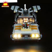 Brick Shine - Light kit for LEGO® Back to the Future Time Machine 10300
