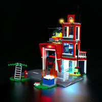 Brick Shine  GC Light Kit for LEGO® Fire Station 60320
