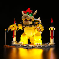 Brick Shine -  Light Kit for LEGO® The Mighty Bowser 71411
