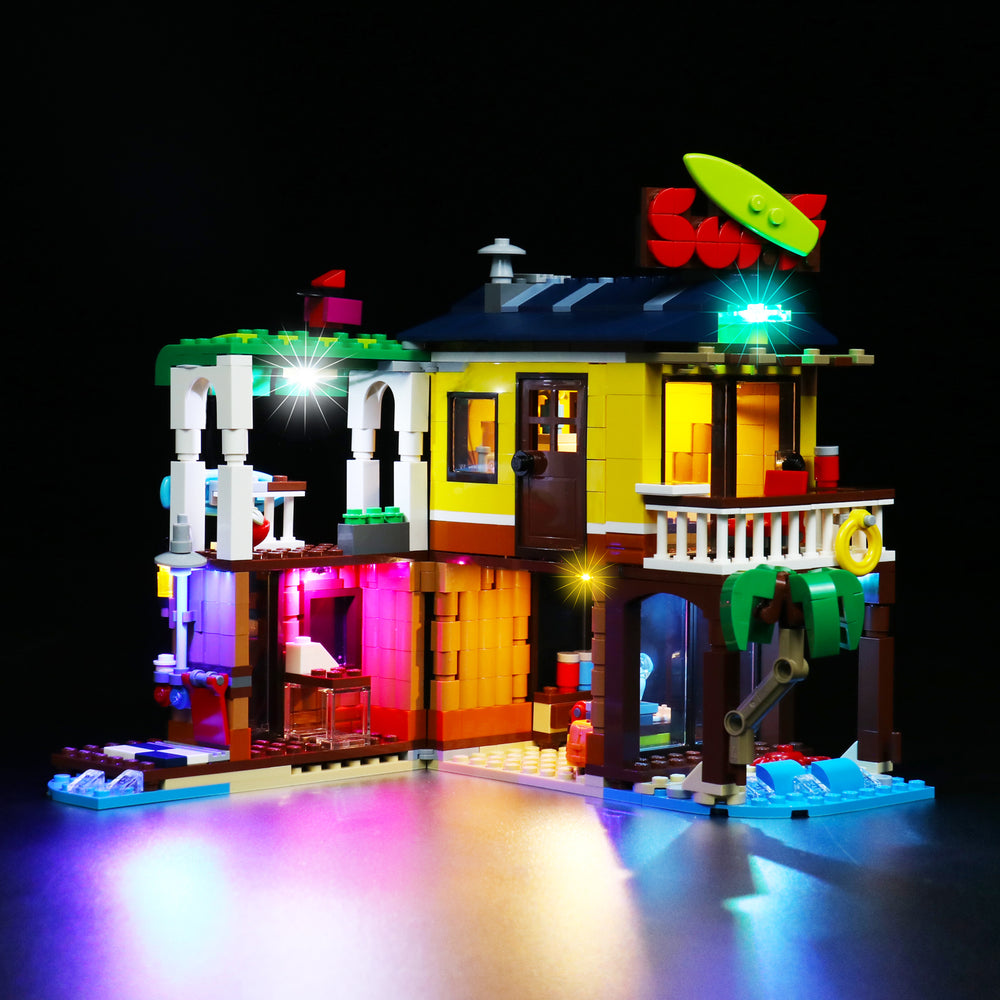 Brick Shine  GC Light Kit for LEGO® Surfer Beach House 31118