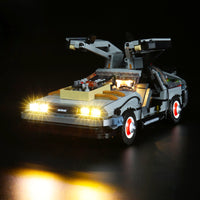 Brick Shine - Light kit for LEGO® Back to the Future Time Machine 10300
