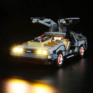 Brick Shine - Light kit for LEGO® Back to the Future Time Machine 10300