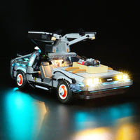 Brick Shine - Light kit for LEGO® Back to the Future Time Machine 10300
