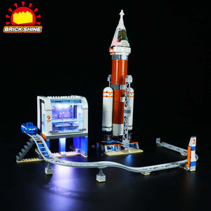 Brick Shine - Light Kit for LEGO® Deep Space Rocket and Launch Control 60228