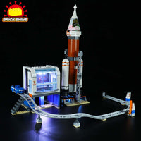 Brick Shine - Light Kit for LEGO® Deep Space Rocket and Launch Control 60228
