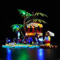 Brick Shine -  Light Kit for LEGO® Ray the Castaway 40566
