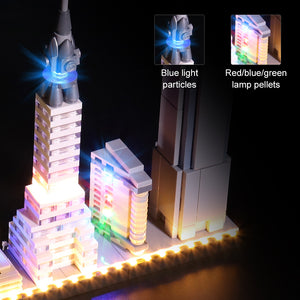 Brick Shine Light Kit for LEGO® New York City 21028