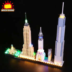 Brick Shine Light Kit for LEGO® New York City 21028
