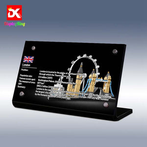 Display King - Display plaque for LEGO London 21034