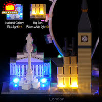 Brick Shine Light Kit for LEGO® Architecture London 21034
