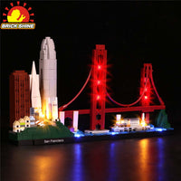 Brick Shine Light Kit  for LEGO® Architecture San Francisco 21043
